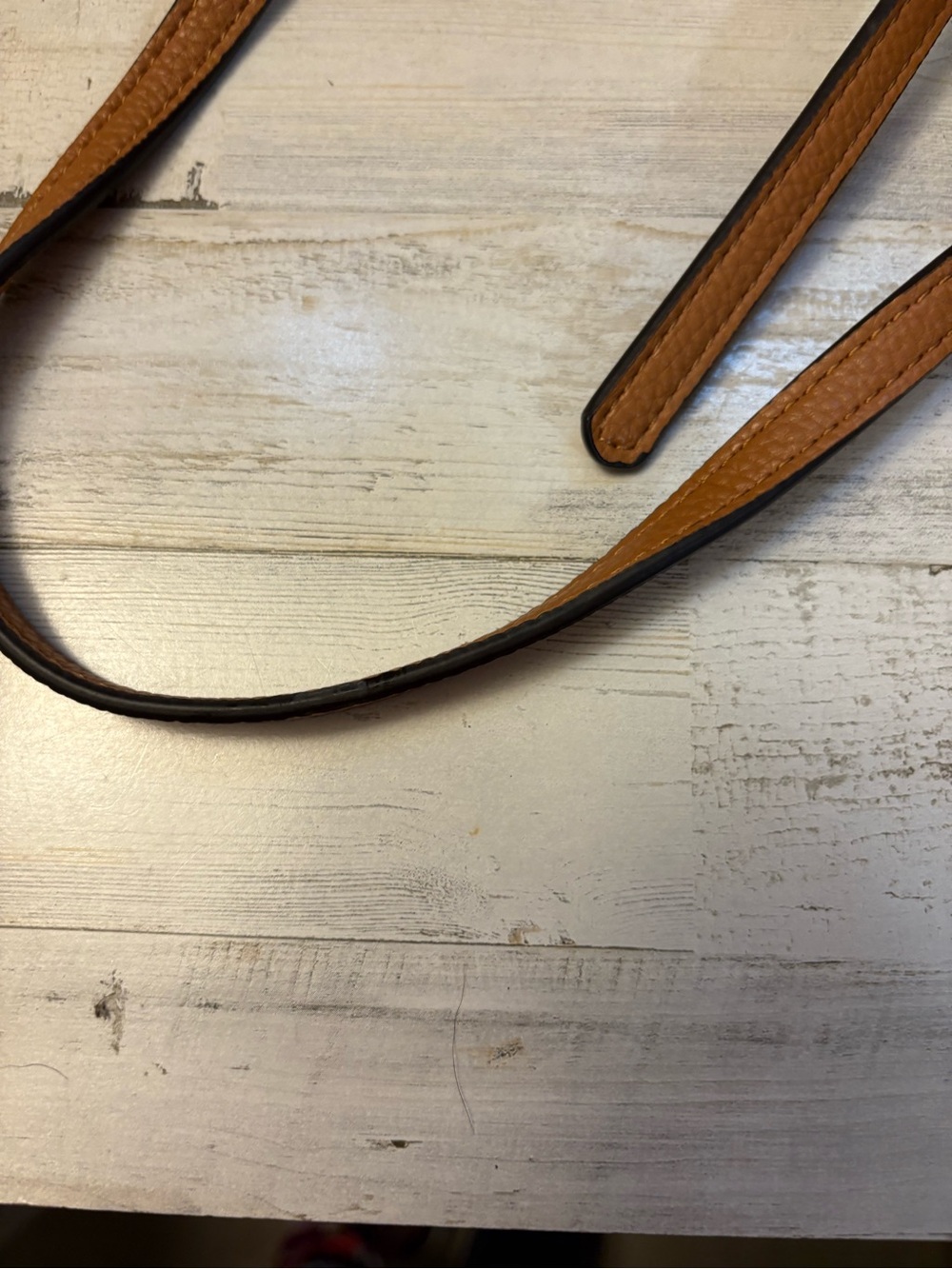 Nanette Lepore Tan Leather Crossbody Phone Pouch - Picture 4 of 4